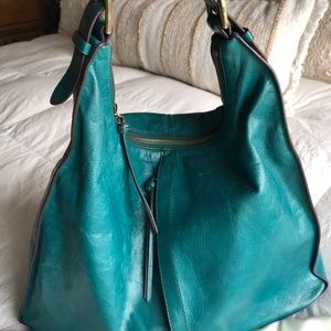 HOBO Teal leather purse